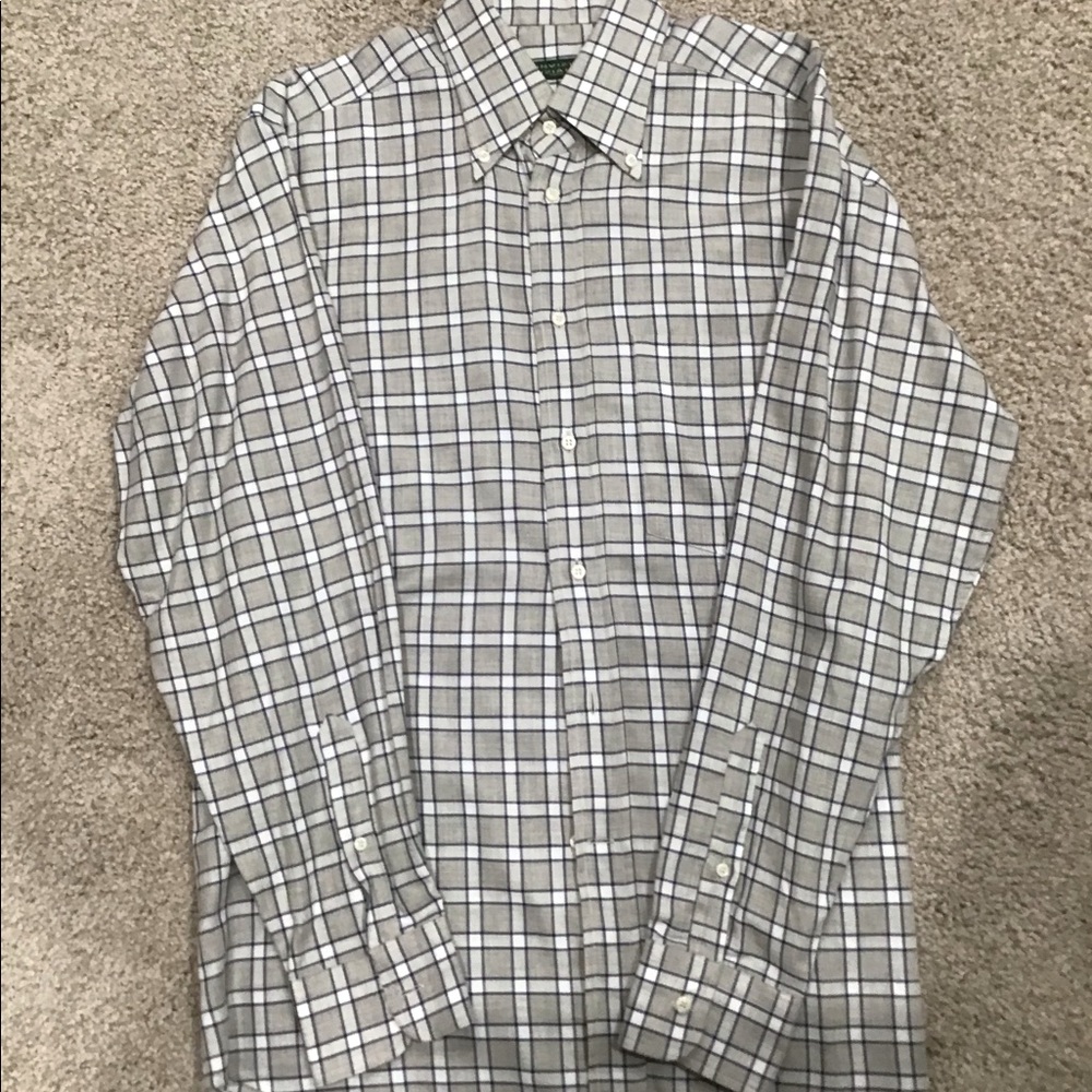 Men’s Tiziano long sleeve cotton shirt